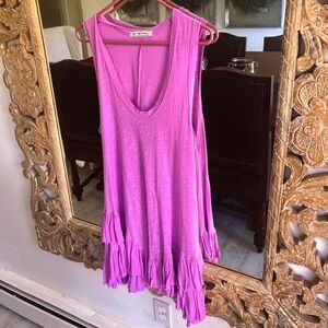 NWOT WE THE FREE  RASPBERRY SORBET COLORED TANK TOO🛍️